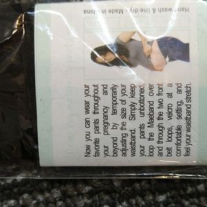 NWT Maeband Large Black pregnancy pant pand
